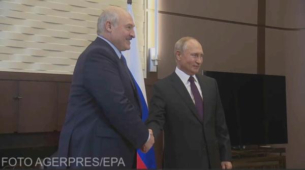 Lukaşenko susţine că i-a cerut lui Putin mai multe tipuri de arme cu prilejul întâlnirii de la Soci