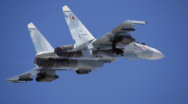 Un Su-27 al Rusiei a interceptat un avion de cercetare american deasupra Mării Negre