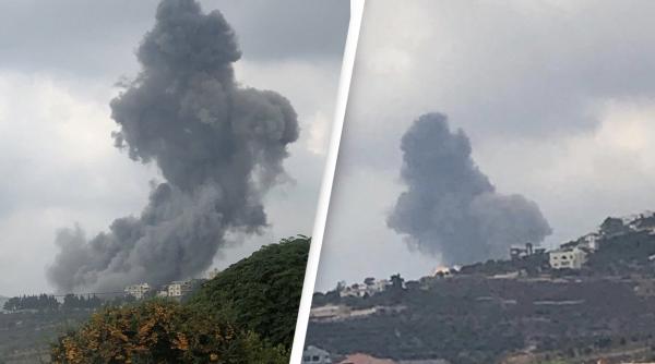 Un depozit de armament al Hezbollah a explodat în sudul Libanului (Foto/Video)