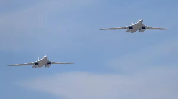 Două bombardiere strategice rusești Tu-160 au efectuat un nou zbor în interiorul granițelor Republicii Belarus