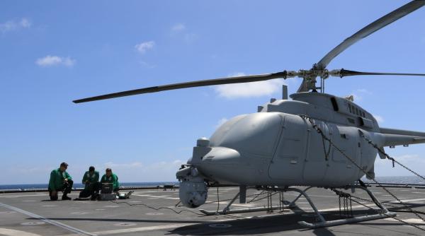 US Navy a primit prima dronă elicopter MQ-8C