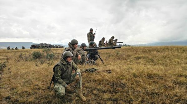 Batalionul 812 Infanterie ,,Bistrița”, amplu exerciţiu militar în poligonul Dorolea (Foto)