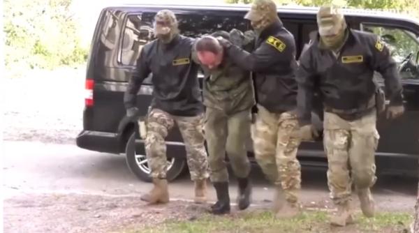 Militar rus, arestat de FSB pentru transmitere de secrete de stat Estoniei (Video)