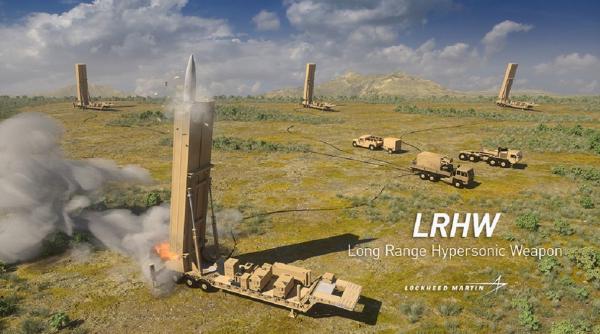 Americanii au prezentat prima imagine cu noul sistem LRHW, dotat cu rachete hipersonice