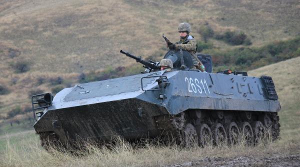 Vânătorii de munte, antrenamente în poligonul Bogata