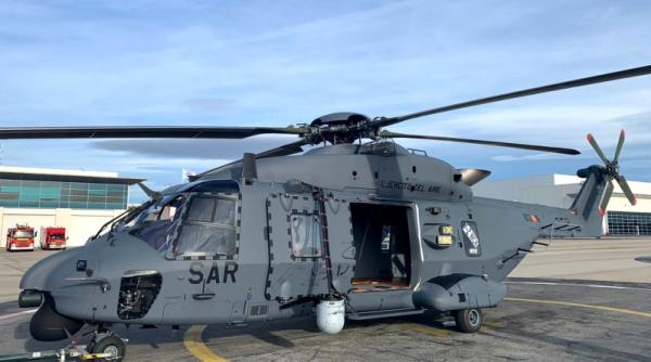 Forțele Aeriene din Spania au primit primul elicopter NH-90