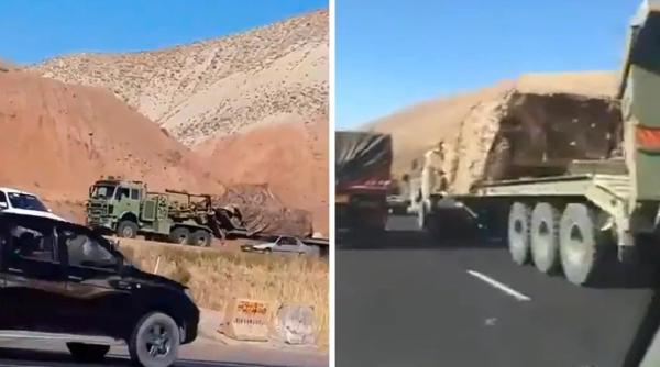 Frontul din Karabah. Iranul a mutat zeci de tancuri la frontierea cu Azerbaidjanul (Foto/Video)