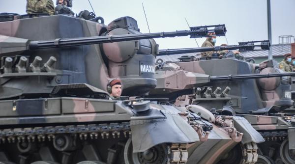 Complexele antiaeriene Gepard ale Armatei României, lăudate de polonezi