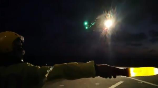 Apuntarea pe timp de noapte a elicopterului IAR 330 Puma Naval, cea mai dificilă manevră 