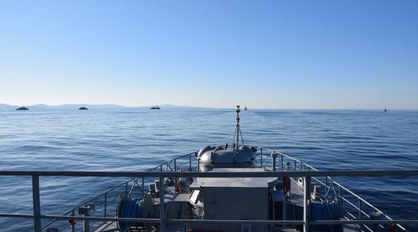 Marinarii militari români execută misiuni NATO în Marea Neagră