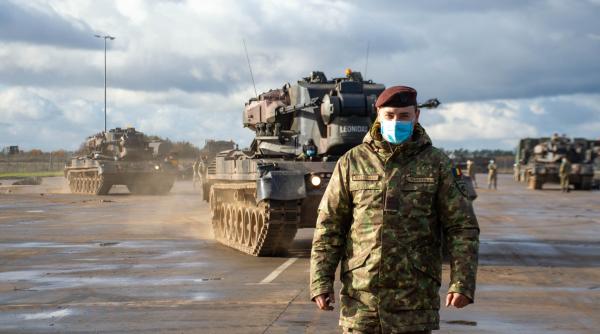 Complexele antiaeriene Gepard, exerciţiu de antrenament în Polonia (Foto)