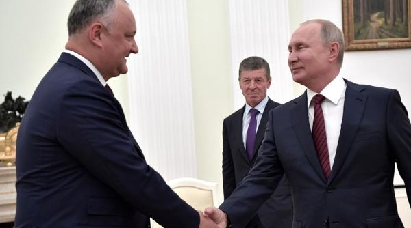 Igor Dodon s-a impus lejer în Transnistria 