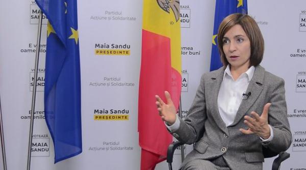 Maia Sandu, pentru presa de la Kiev: „Crimeea aparține Ucrainei”