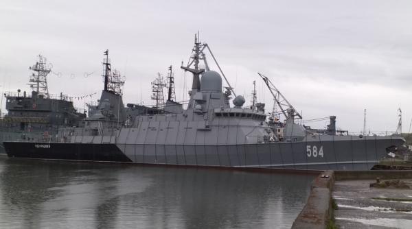 Încă o platformă purtătoare de rachete de croazieră Kalibr lansată de Rusia în Marea Baltică