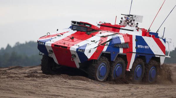 Marea Britanie: Contract de 860 milioane de lire sterline pentru vehicule blindate Boxer