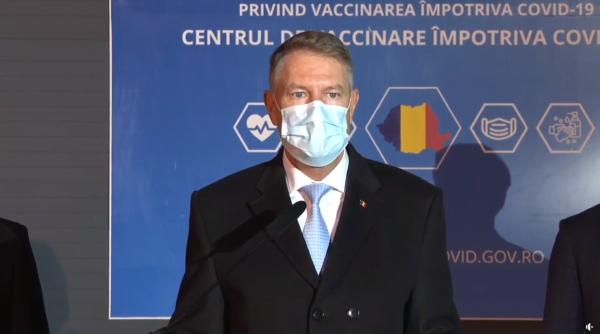 Iohannis: Strategia de vaccinare, aprobată în CSAT.  La începutul anului viitor, 1 milion de doze de vaccin pentru România