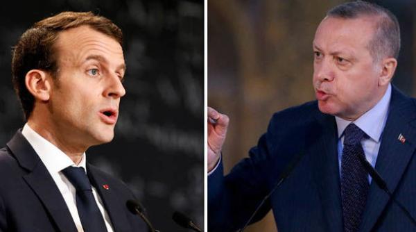 Erdogan: Sper că Franţa se va debarasa de problema Macron