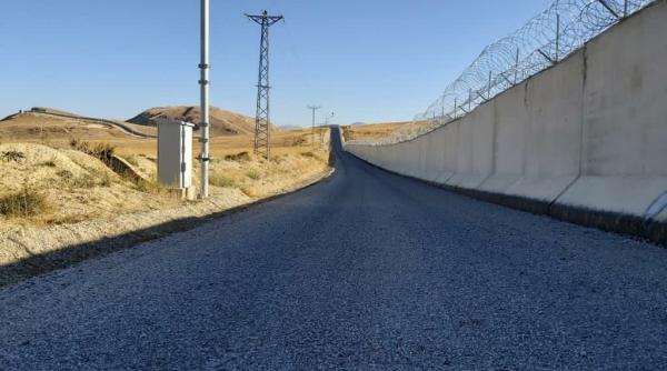 Turcia a finalizat un zid de securitate construit la granița cu Iranul