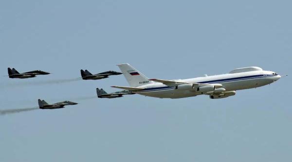 O aeronavă strategică rusească IL-80 a fost jefuită pe timpul lucrărilor de modernizare