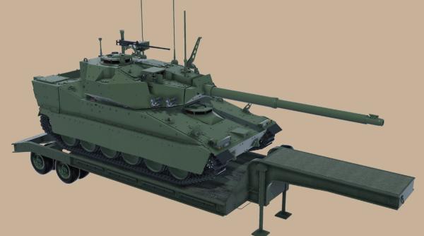 BAE Systems a prezentat designul viitorului tanc ușor al armatei SUA