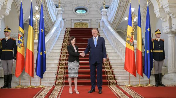 Preşedintele Iohannis și alţi şase lideri europeni, mesaj de susţinere pentru președintele Maia Sandu