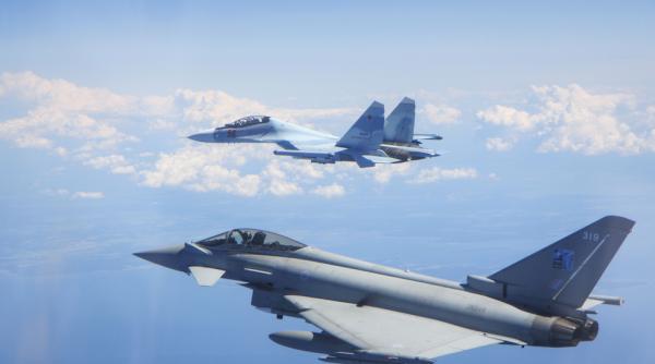 În 2020, NATO a interceptat 350 de aeronave rusești care nu s-au identificat