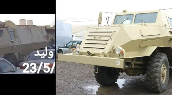 Vehiculul blindat Wagner-wagon al mercenarilor ruși, prezent în Republica Centrafricană