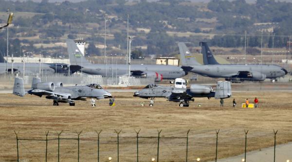 Expert american: Efectivele militare ale SUA din baza aeriană Incirlik ar trebui mutate în Grecia