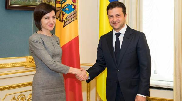 Maia Sandu, în vizită în Ucraina. Problema transnistreană și limba română în Nordul Bucovinei, posibile teme cu Zelensky