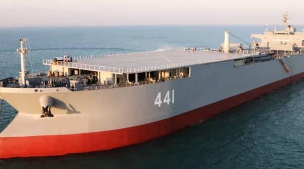 Colosul naval iranian “Makran” desfășoară exerciții de luptă în Golful Oman