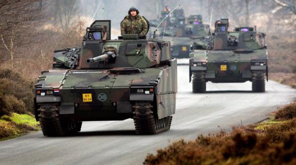 Olanda modernizează 122 de vehicule de luptă CV 90 cu compania BAE Systems