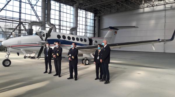 România deține cel mai performant avion de calibrare a echipamentelor de radionavigație