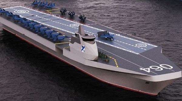 Rusia se laudă cu conceptul unui nou portavion, botezat „UMK Varan” (Foto)