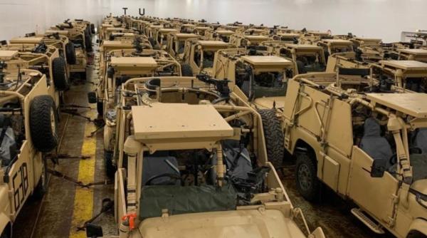 Marea Britanie va dona armatei libaneze 100 de vehicule blindate "Land Rover RWMIK"