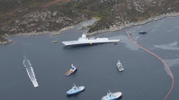 Norvegia a decis soarta fregatei KNM Helge Ingstad, scufundată de un petrolier cu care a intrat în coliziune