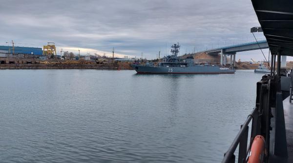 Forțele Navale Române se instruiesc pentru dezvoltarea nivelului de pregătire pentru luptă