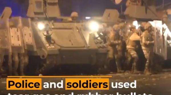 Libanul a scos armata în stradă pentru a stopa protestele declanșate pe fondul crizei sanitare