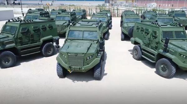Turcia își sporește prezența pe piața africană și vinde 118 vehicule blindate în Kenya