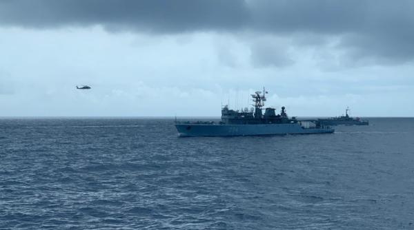 Forţele Navale Române, acţiuni de interdicţie maritimă şi de monitorizare a traficului naval