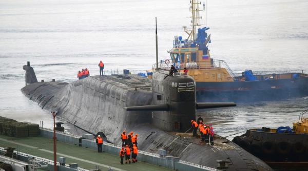 Un ofițer al Marinei Ruse s-a îmbătat și a făcut scandal pe submarinul K-18 Karelia, purtător de rachete balistice