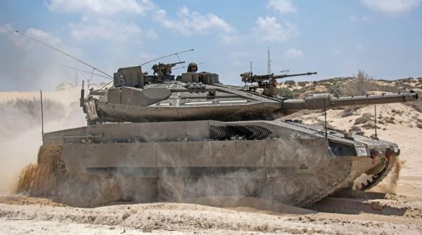 Tancurile Merkava Mark IV vor fi mai greu de distrus. Sistemul activ de protecţie Trophy a fost îmbunătăţit