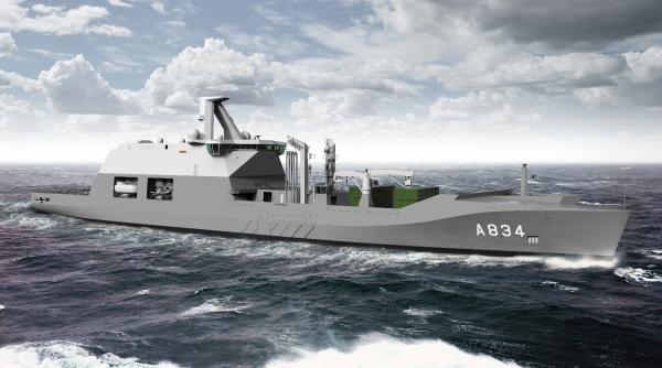 Damen construieste o noua nava militară la Galati pentru Marina Regală Olandeză