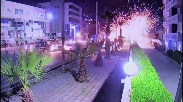 O salvă de rachete a lovit o bază aeriană din Kurdistanul irakian (Video)