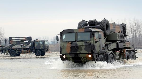 Camioane pentru Armata română. Iveco a început construcția unei fabrici de camioane în România