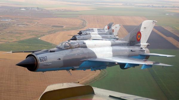 MiG-21 LanceR, implicat într-un incident. Toate aeronavele, cu excepția celor care fac Poliție Aeriană, consemnate la sol