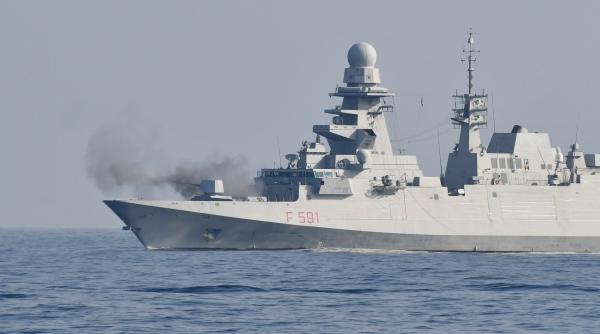 A început Poseidon 21. Gruparea navală NATO din Marea Neagră a executat foc asupra unui submarin ieșit la suprafață