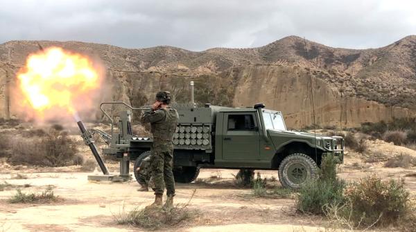 Spania a prezentat nou mortier Alakran 