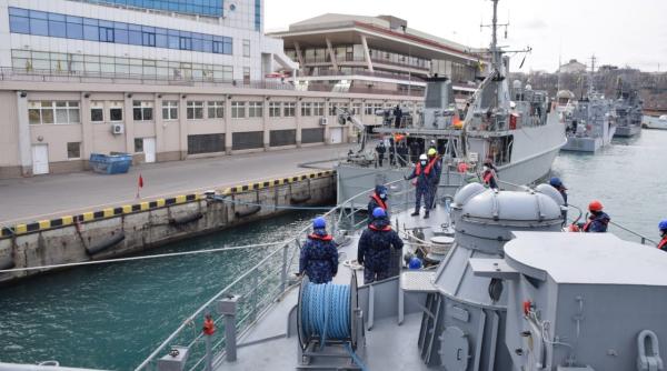 Dragorul maritim ”Locotenent Lupu Dinescu” a ancorat la Odessa