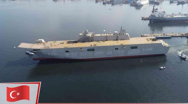 În loc de F-35, drone de atac pe primul portavion al Turciei