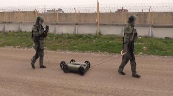 Rușii caută teroriștii sirieni sub pământ. Pe aerodromul Khmeimim a fost dislocat un georadar Oko-3